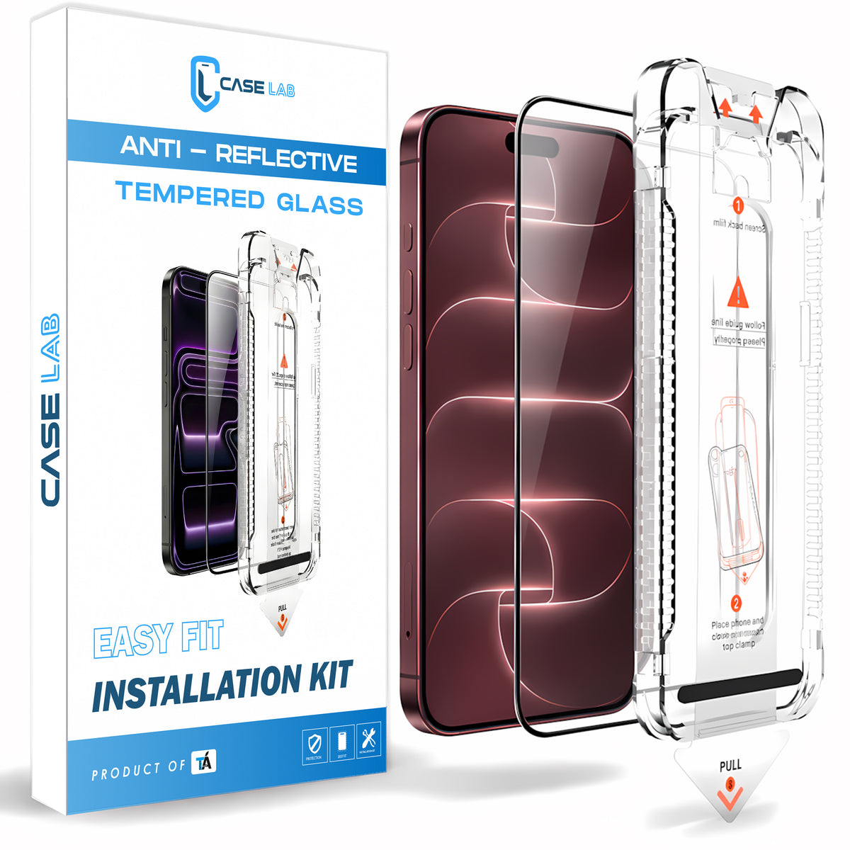 CaseLab Anti-Reflective Tempered Glass for iPhone
