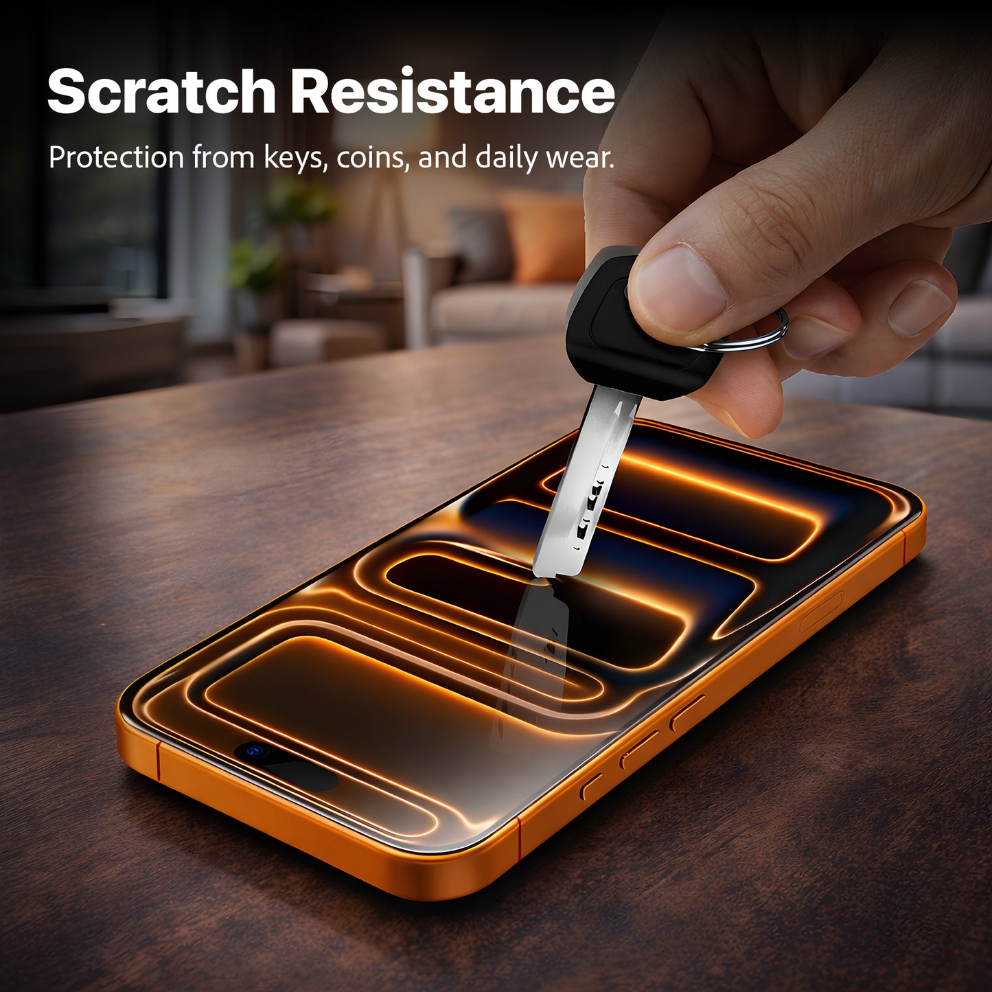 CaseLab Anti-Reflective Tempered Glass for iPhone 17