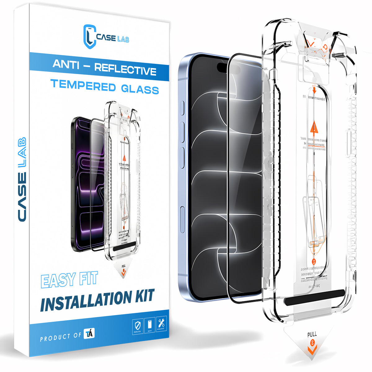 CaseLab Anti-Reflective Tempered Glass for iPhone