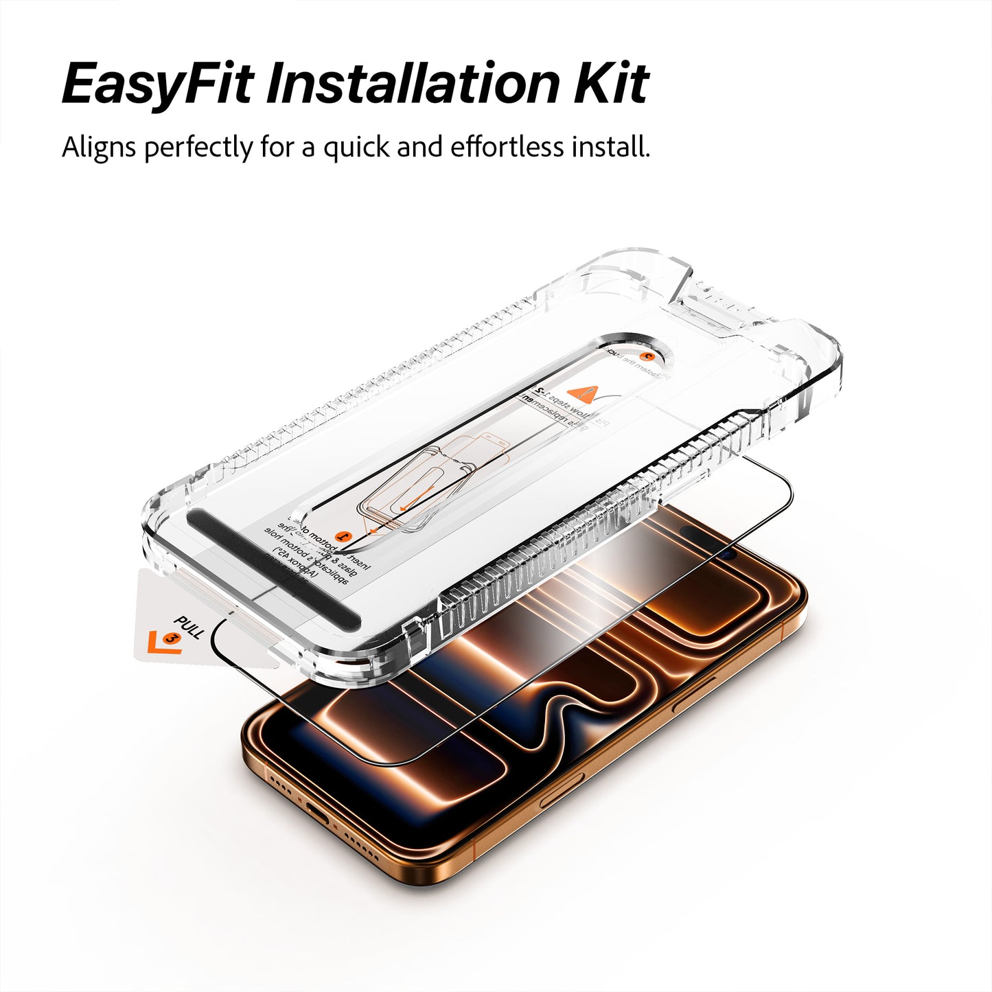CaseLab Anti-Reflective Tempered Glass for iPhone 17