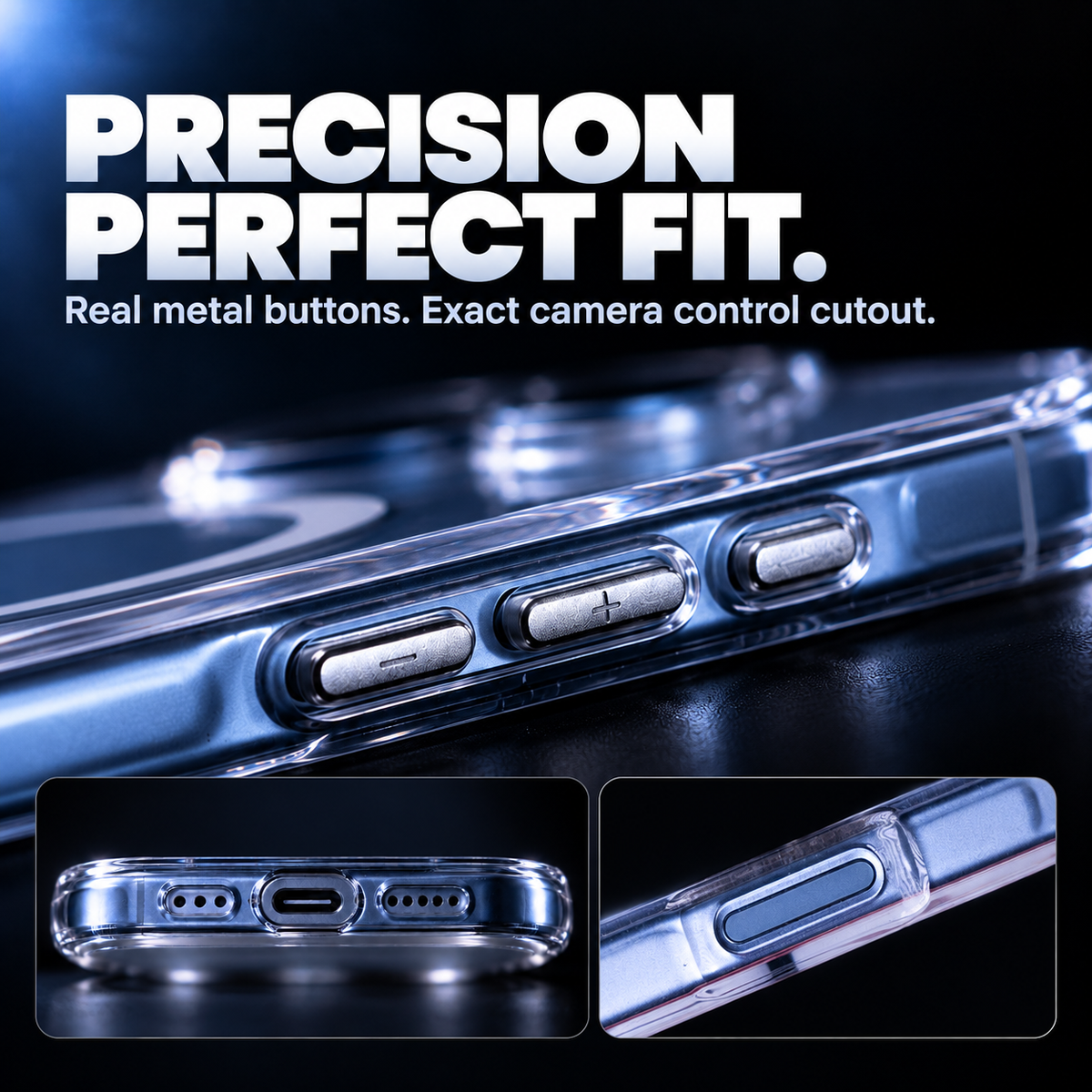 India's First Glass + PC Clear Case – 10X Scratch Resistant, Lifetime Never Yellow